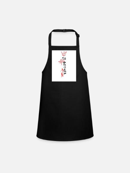 Ensemble - Tablier Enfant - noir - Devant