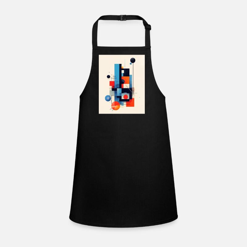 Abstract geometric composition Children's Apron