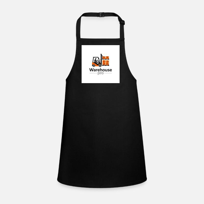 Lager Logo Gabelstapler Schürze für Kinder