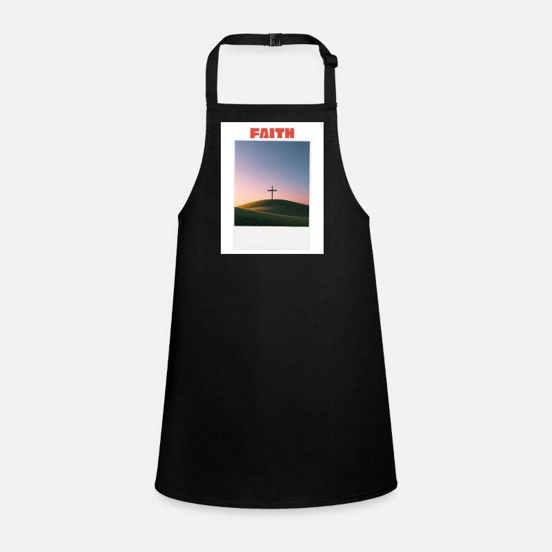 Faith at sunset Children's Apron