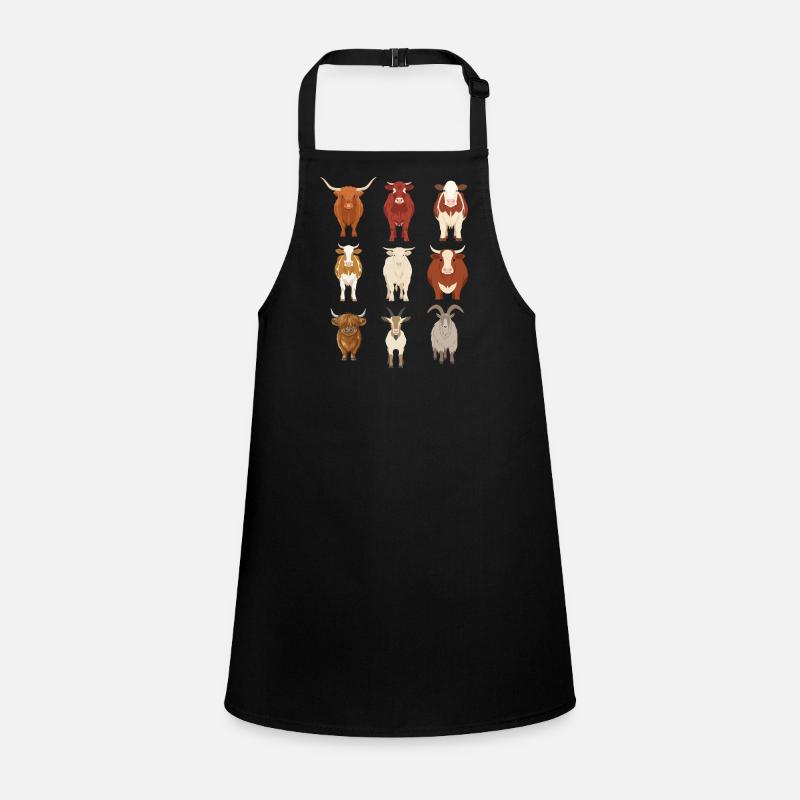 Cows gift idea Children's Apron