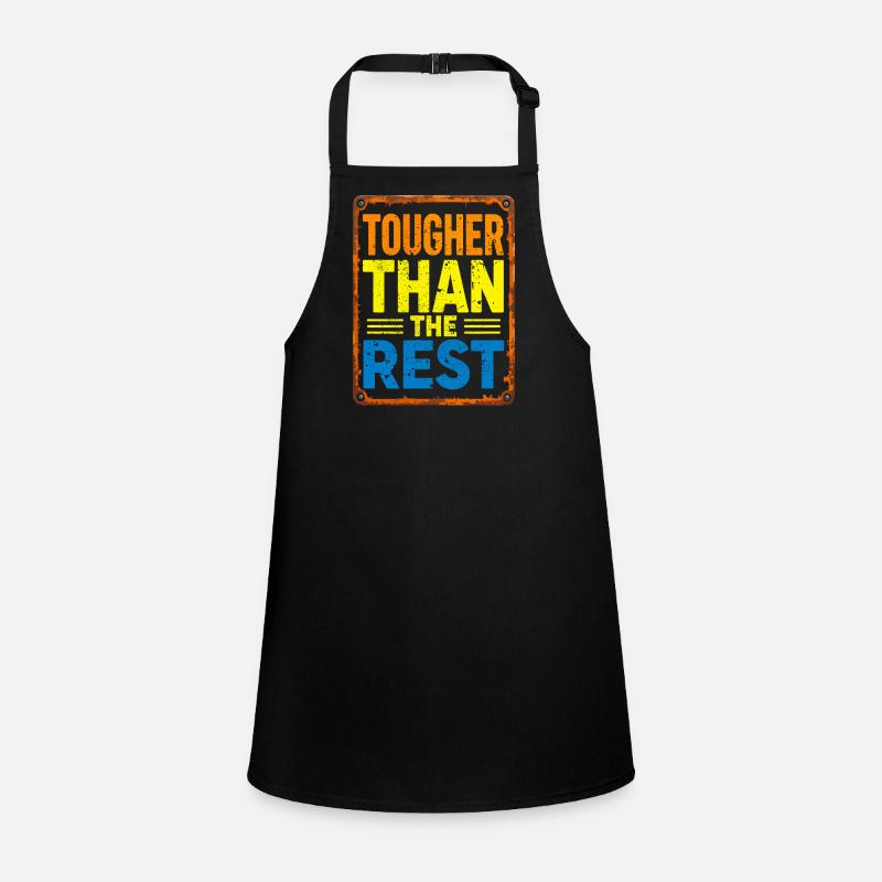 Tougher Than the Rest Typography Tablier Enfant