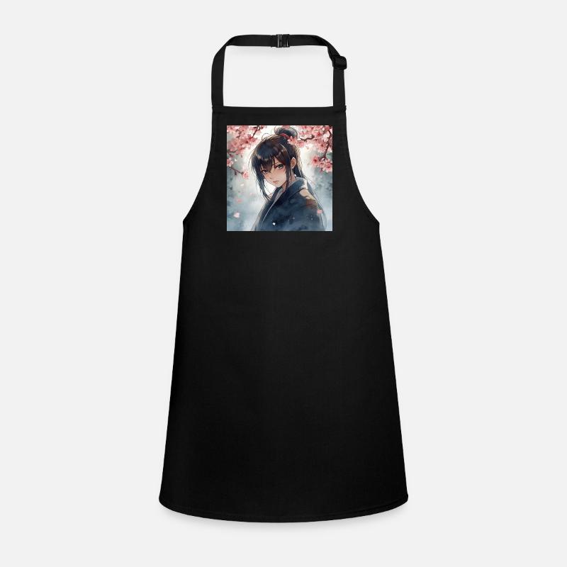 Hanfu under cherry blossoms Children's Apron