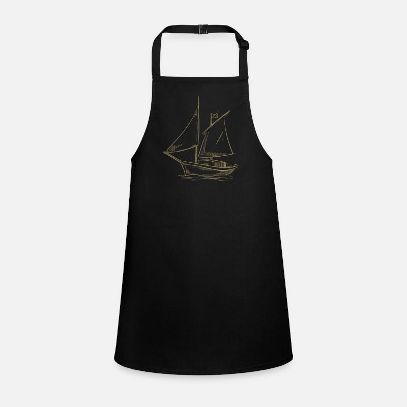 Aventures à la voile en silhouette: Elegant Tablier Enfant