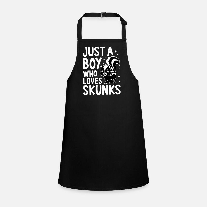 Animaux du zoo de mouffette Tablier Enfant
