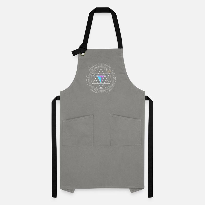 nerd cpu pyramid illuminati game wow hacker code Artisan Apron