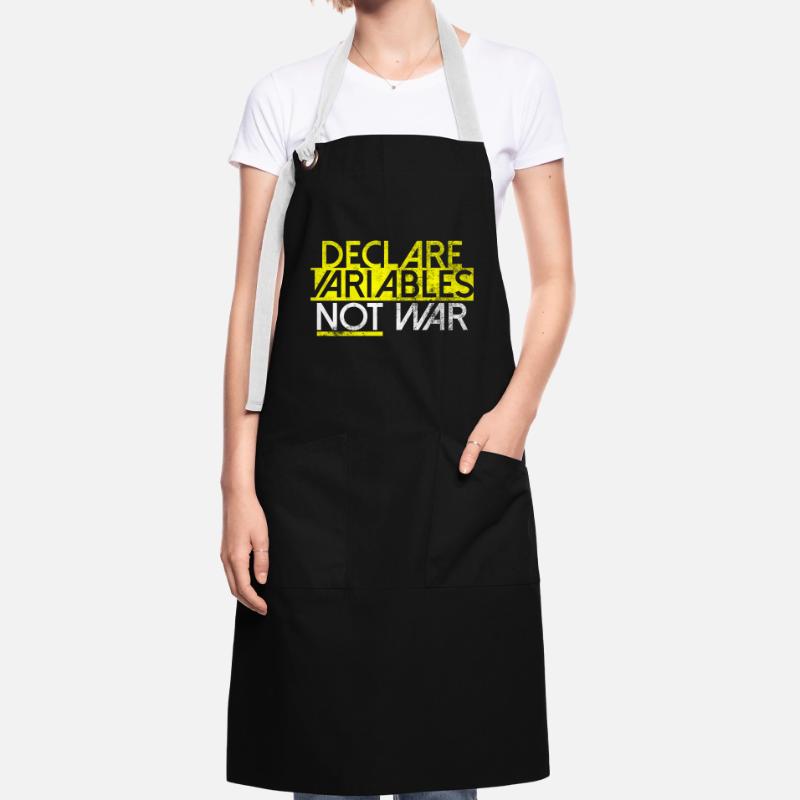 Declare Variables Developer Software Nerd Artisan Apron