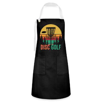 Disc Golf - Artisan Apron - black/white - Front - Zoe (177cm)