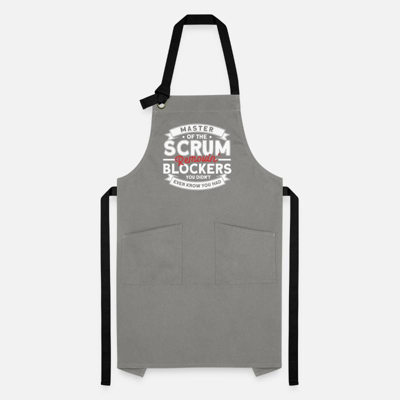 Git Developer Scrum Master Programmer Gift Artisan Apron