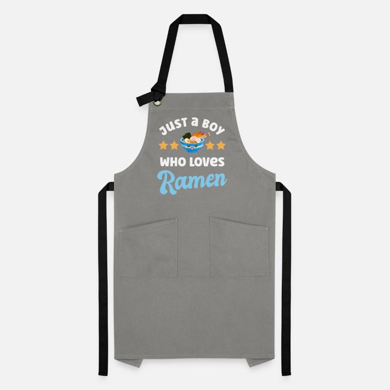 Ramen Nudeln Kontrastschürze