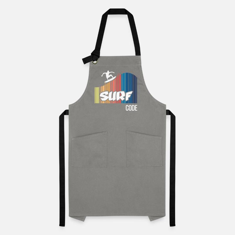 Surfcode (dunkel) Kontrastschürze