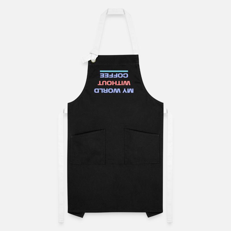 Caffeine Coffee Drinking Statement Coffee Lovers Artisan Apron