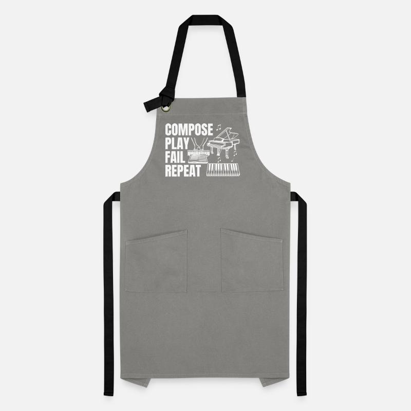 Composing Play Fail Repeat Artisan Apron