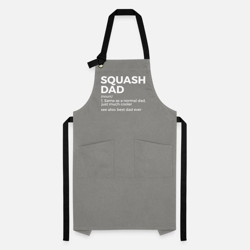 Squash Player Artisan Apron