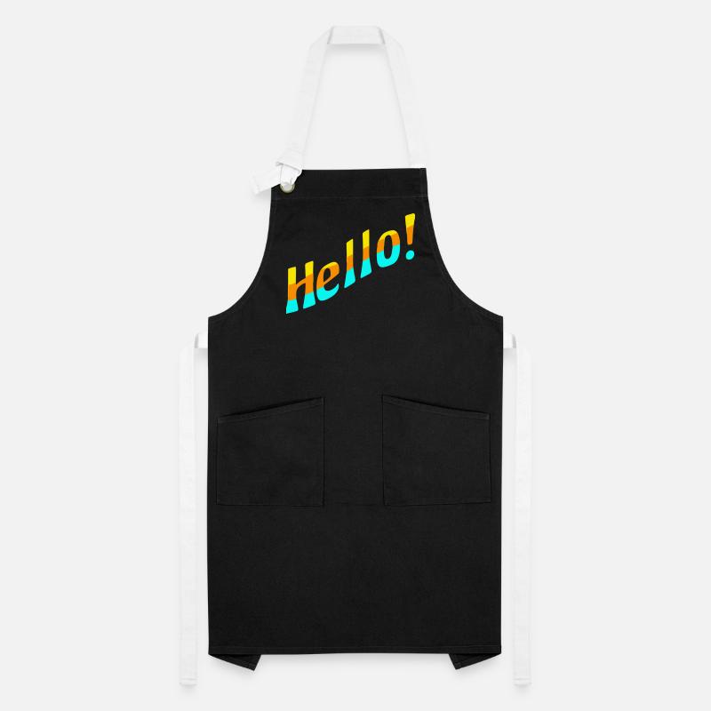 Hello! Kontrastschürze