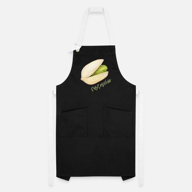 Pistachio with shell and pit Artisan Apron