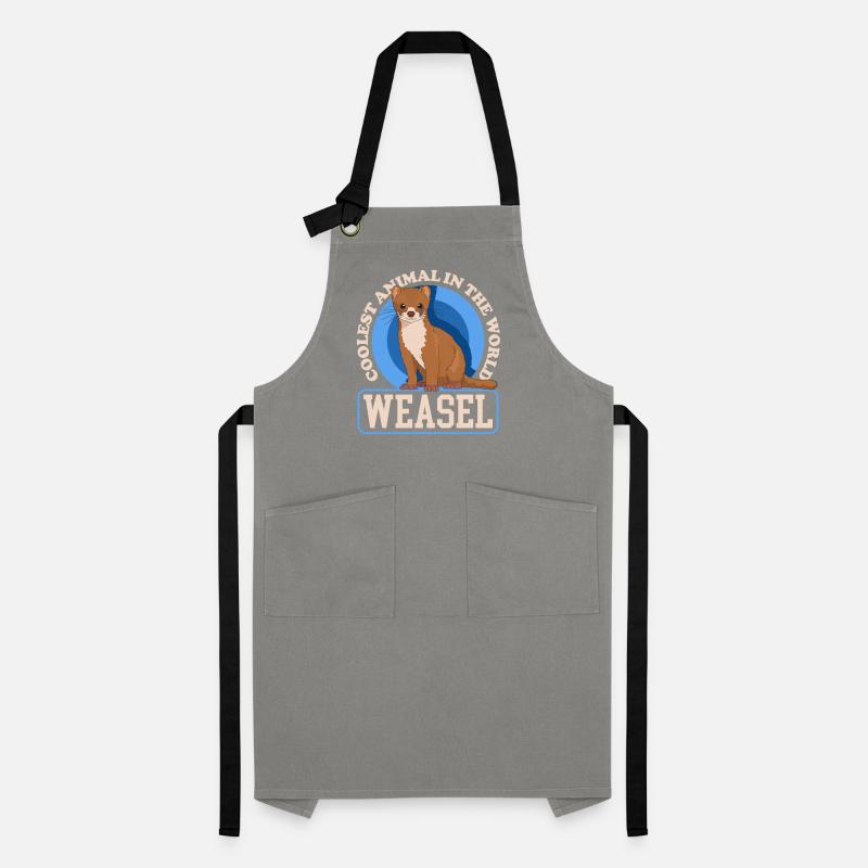 Weasel Mouse Weasel Hermännchen Gift Artisan Apron