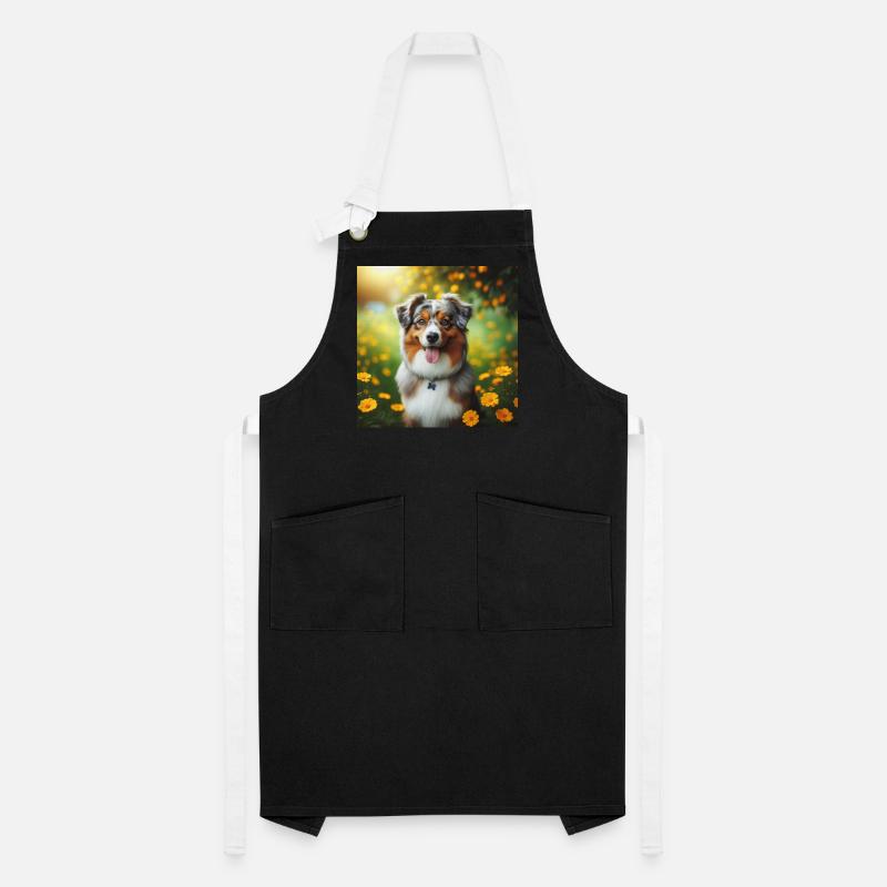 Australian Shepherd Artisan Apron