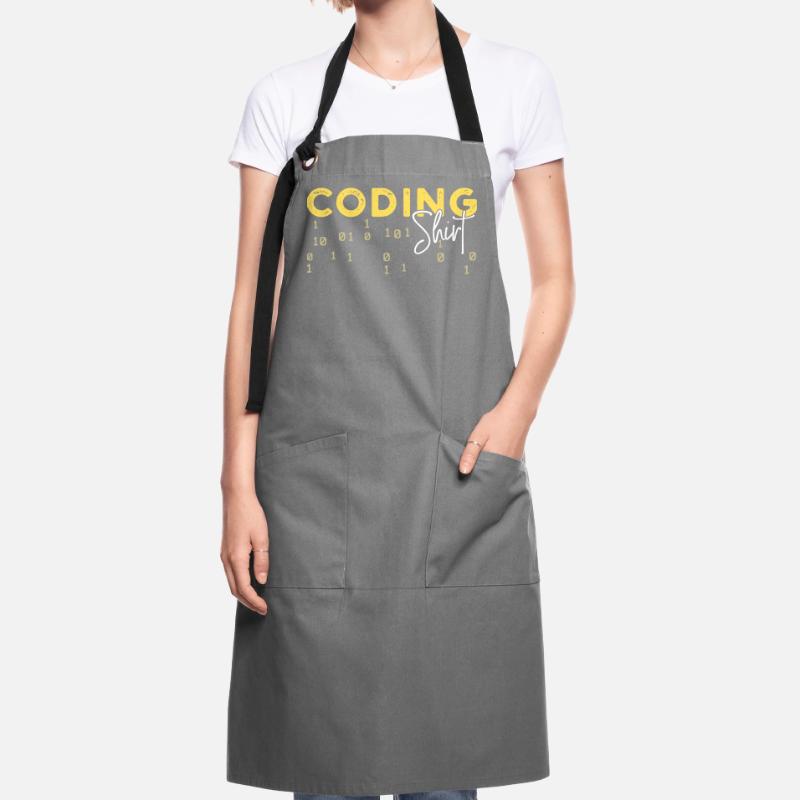 Coden Statement Développeur Programmeur Scripting Tablier contrasté