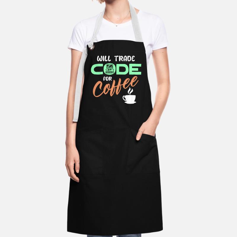 Programmierer Developer Code Statement Computer Kontrastschürze