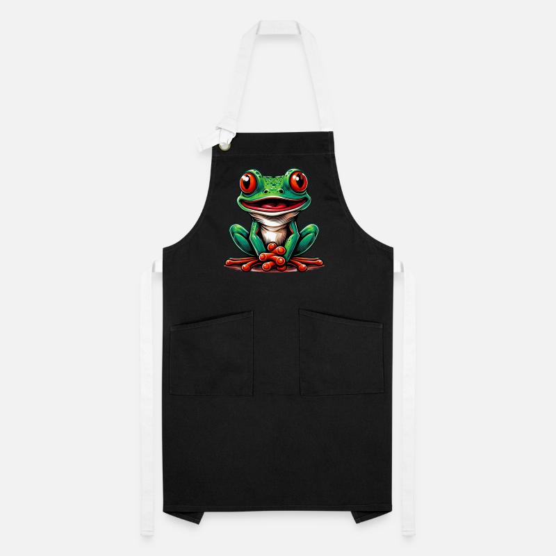 Grenouille Tablier contrasté