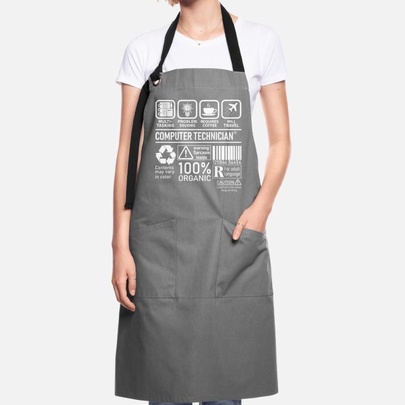 Computer Technician multi tasking problem solving Artisan Apron