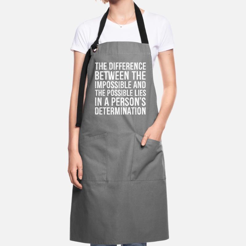the difference between the impossible and the Artisan Apron