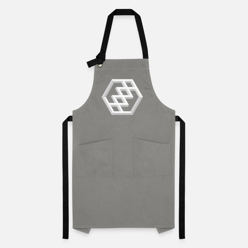 Abstract Geometric Pattern Artisan Apron
