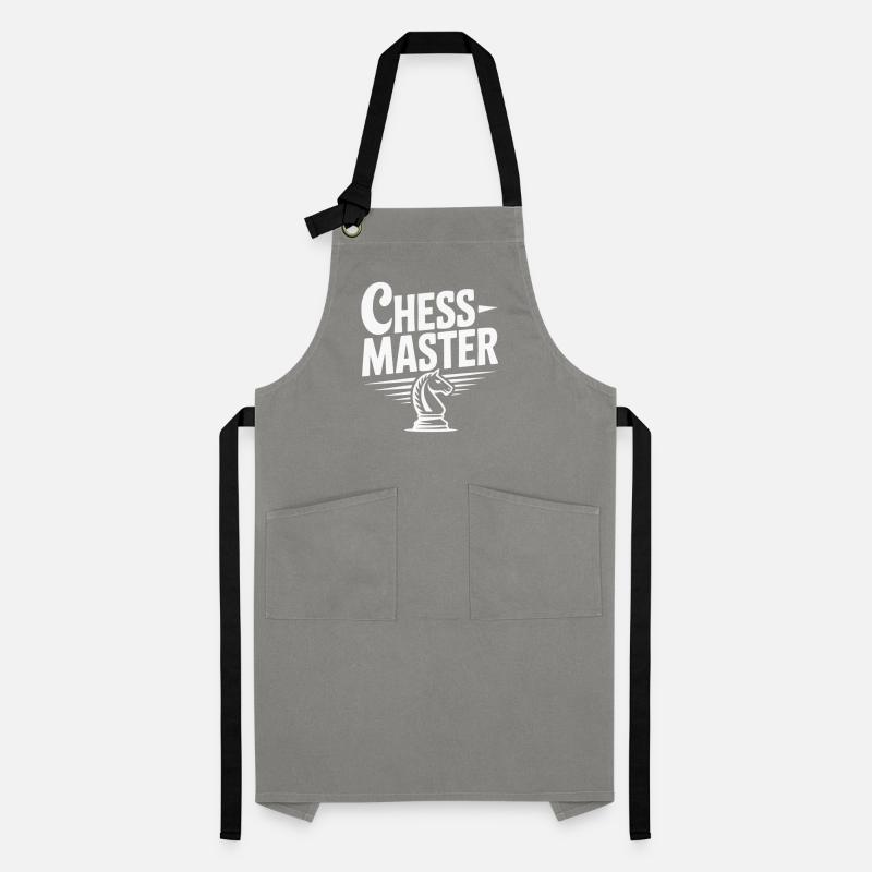 Chess Master Knight Artisan Apron