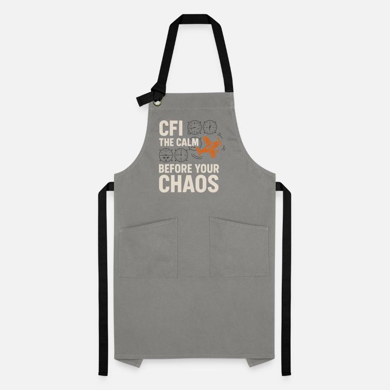 Flight Instructor Cfi Pilot Aviation Instructor Artisan Apron