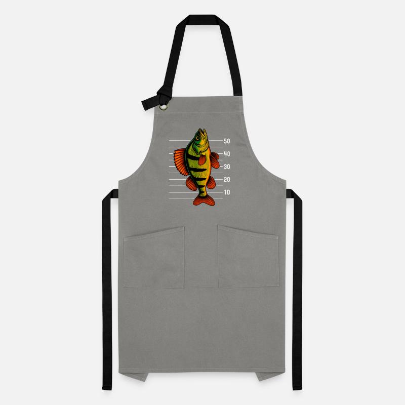 Perch Perch Perch Perch Bait Artisan Apron