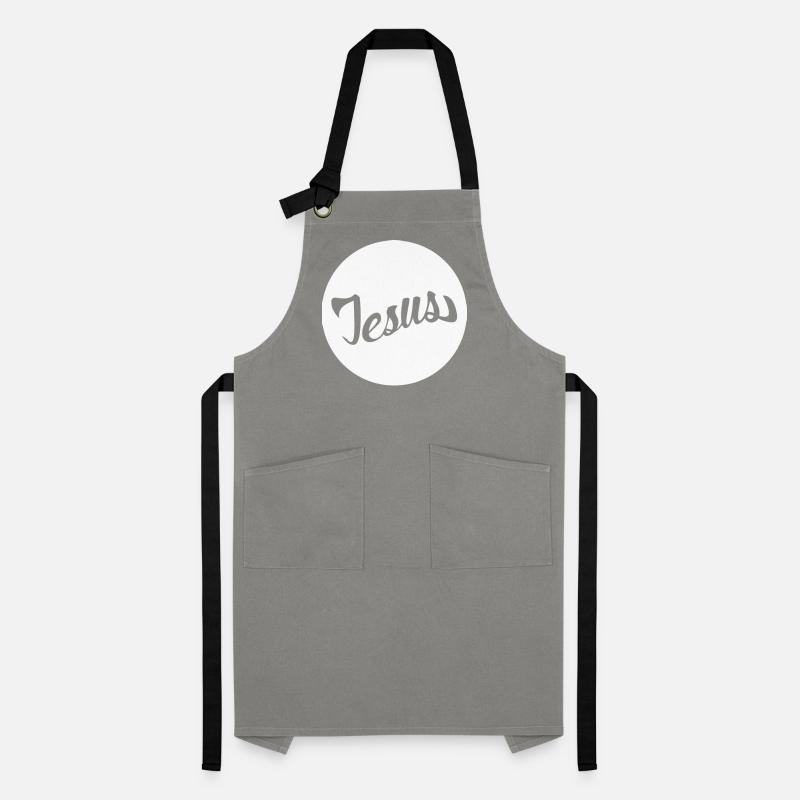 Jesus Scripture in a Circle Artisan Apron