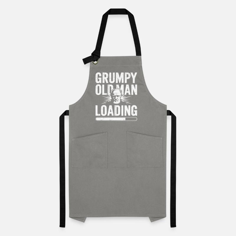 GrumpyOldMan Loading Bar Artisan Apron