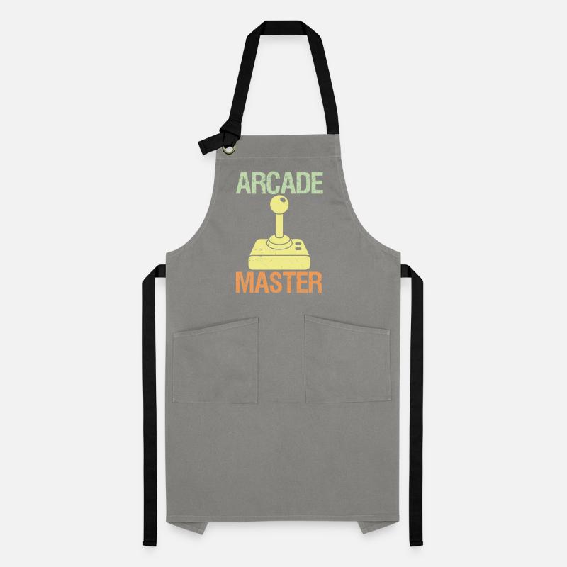 Arcade Master Classic Controller Retro Gaming Artisan Apron