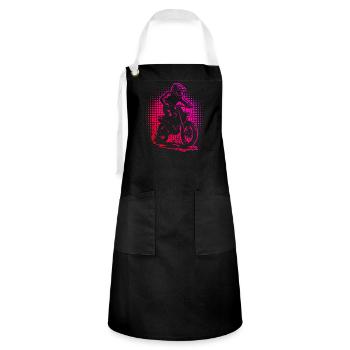 Direct Motocross Statement - Artisan Apron - black/white - Front - Zoe (177cm)