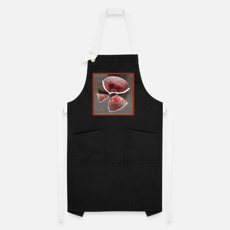 Broken Shell Patterning Artisan Apron