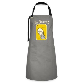 Slippers funny - Artisan Apron - grey/black - Front - Zoe (177cm)