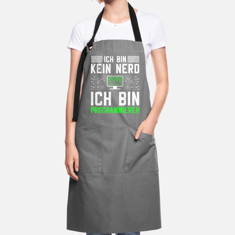 Computer I'M NOT A NERD I'M A PROGRAMMER Artisan Apron