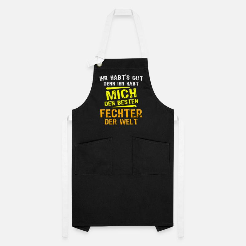 Fencer Gift Artisan Apron