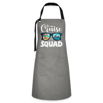 Cruise Squad Sunglasses Holiday Trip - Artisan Apron - grey/black - Front - Zoe (177cm)