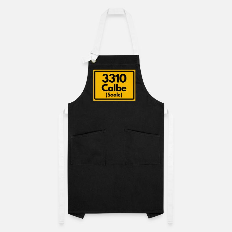OLD POSTCODE POSTCODE 3310 CALBE SAALE HEIMATSTOLZ Artisan Apron