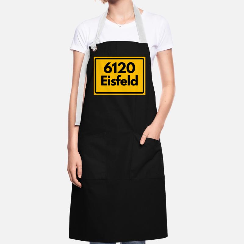 Old Zip Code 6120 Eisfeld | GDR Artisan Apron