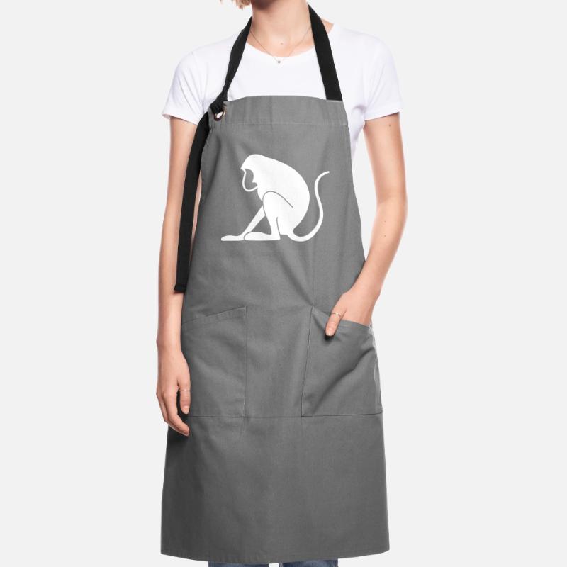 Monkey Monkey Monkey-like Monkey Monkey Artisan Apron