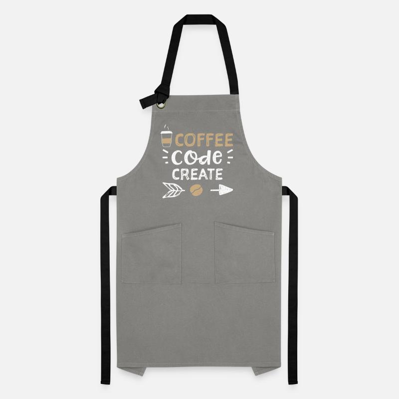 Coffee Code Create - Coffee Kontrastschürze