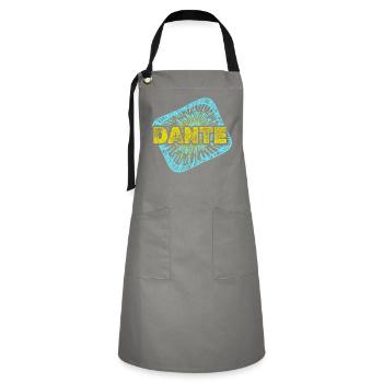 Leisure Dante - Artisan Apron - grey/black - Front - Zoe (177cm)