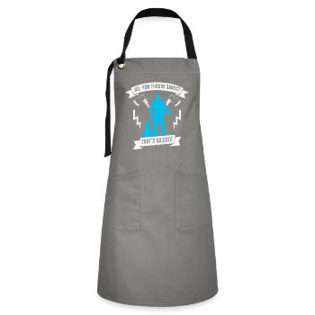 lumberjack - Artisan Apron - grey/black - Front - Zoe (177cm)