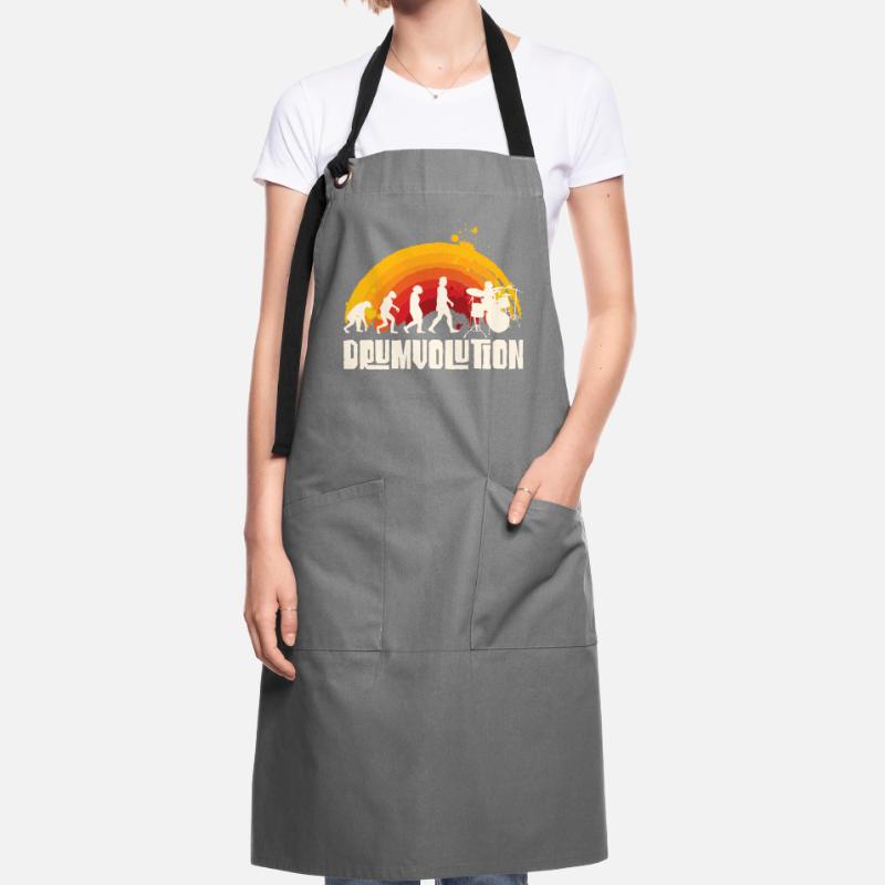 Drumvolution Drums Drumming Percussion Drummer Artisan Apron