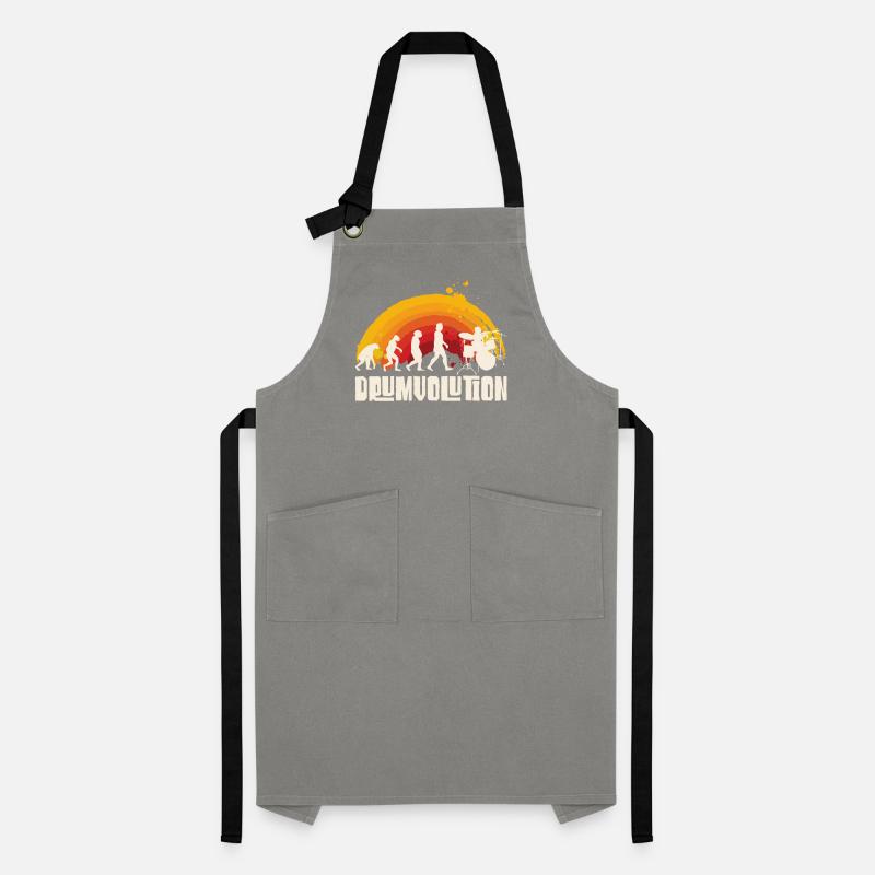 Drumvolution Drums Drumming Percussion Drummer Artisan Apron