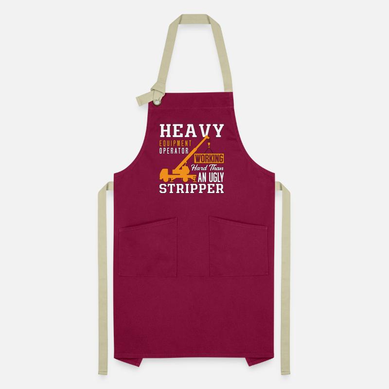 Construction Crane Driver Crane Operator Construction Worker Gift Artisan Apron