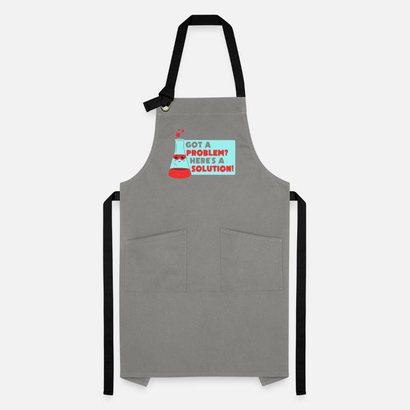 Problem Solution Scientific Solving Science Artisan Apron